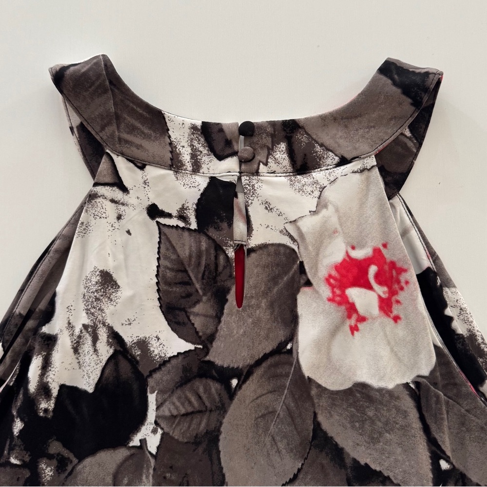 INC International Concepts Floral Sleeveless Top - Picture 6 of 7